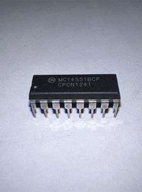 集成电路MC14551BCP MC14551 DIP-16全新原装进口