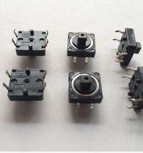 ALPS阿尔卑斯SKHCBFA010轻触开关12*12*4.3按动开关4脚