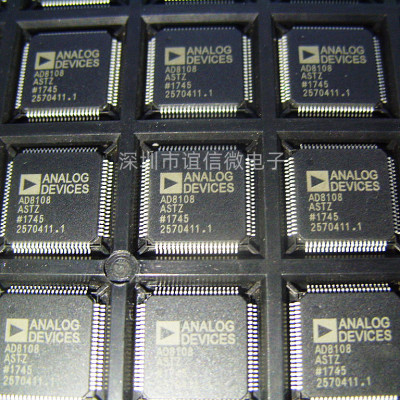 进口 AD8108ASTZ LQFP80 8x8视频交叉点开关 AD8108 全新AD原装