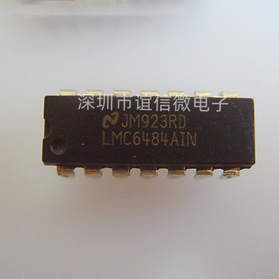 原装进口 LMC6484 LMC6484A LMC6484AIN 直插 DIP-14 运算放大器