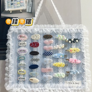 布本纪 宠物发夹收纳板狗狗bb发夹青蛙夹收纳展示架手工手作
