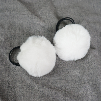 发绳甜美毛球洛丽双马尾头饰