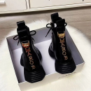 真皮马丁靴女款2025秋冬加绒新款英伦风时尚百搭厚底小短靴女单靴