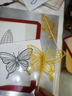 糖画临摹图辅助练习模板新手画册经典图案防水高清耐磨重复使用