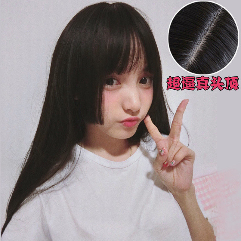 Perruque Long cheveux raides - Ref 2609005 Image 1