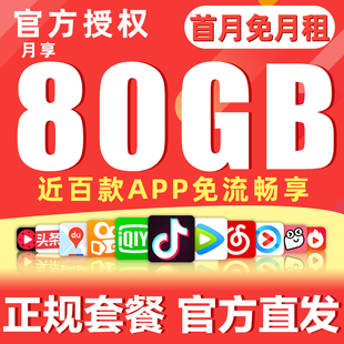 中国电信流量卡纯流量手机卡5G电话卡全国通用上网卡手机卡