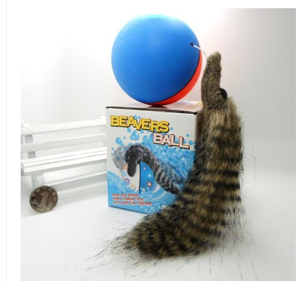 电动海狸球海狸鼠戏水玩具
