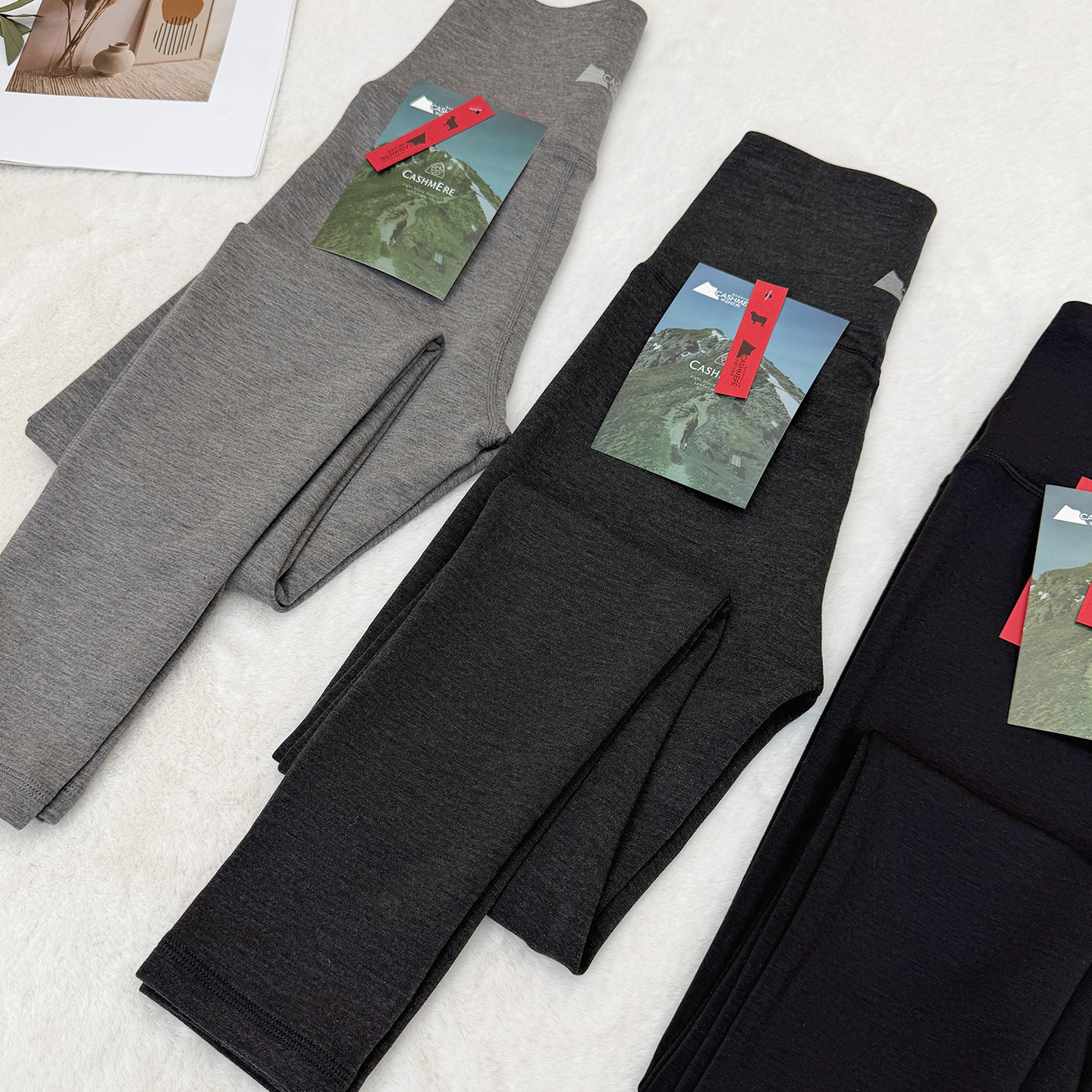 休闲户外山羊绒软壳裤女紧身显瘦2025冬季保暖秋裤收腹小脚瑜伽裤