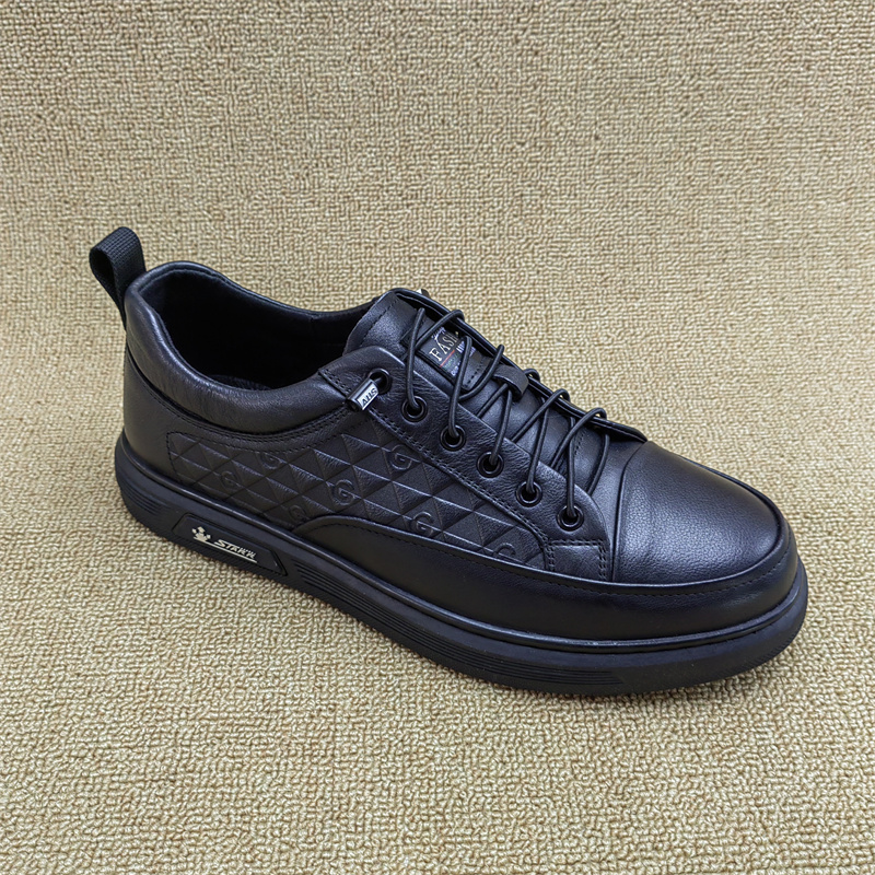 厚底单鞋休闲手工上线男鞋牛皮