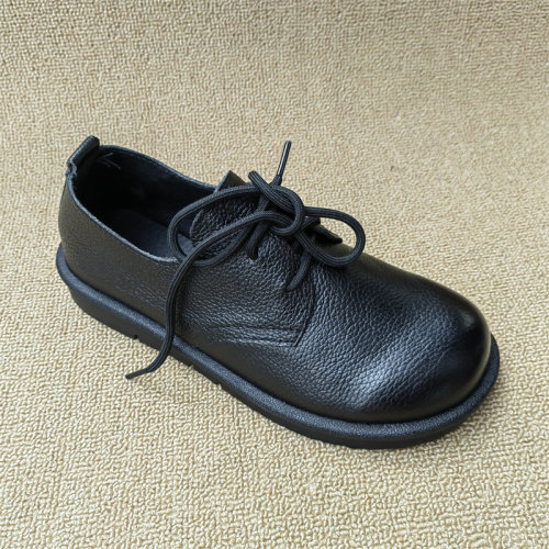 单鞋休闲软底真皮特价