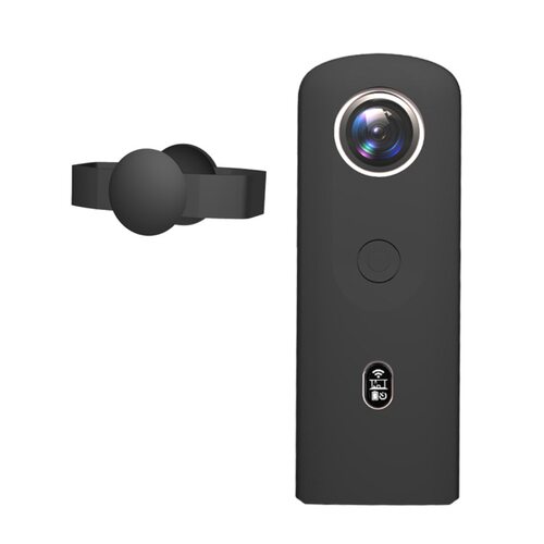 PULUZ胖牛 适用于理光Theta SC2 360运动相机硅胶保护套 带镜头套