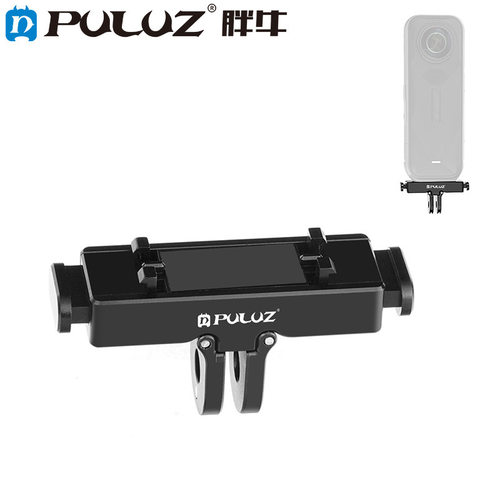 PULUZ胖牛适用Insta360 X5/Ace Pro/Pro 2铝合金快拆转接支架底座