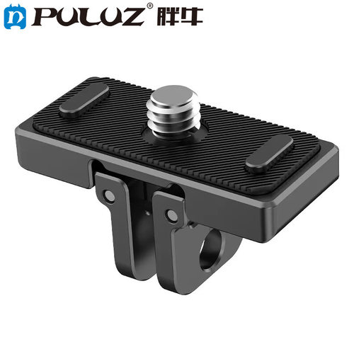 PULUZ胖牛适用Insta360 X4全景运动相机转接座 1/4快拆转接适配器