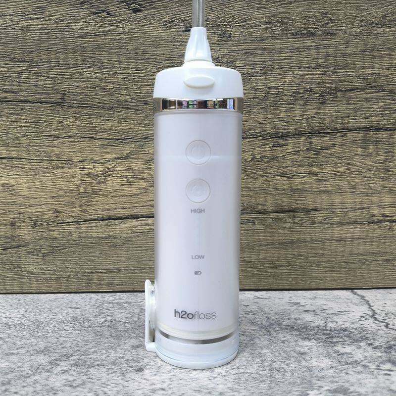 惠齿h2ofloss手持冲牙器HW-109便携式正畸水牙线带重力球伸缩