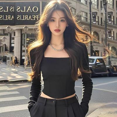 缦如衫秋冬别致短款上衣