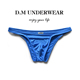半包露紧身速干锦纶冰丝纯色正装 D.M男三角裤 柔滑性感男内裤 潮