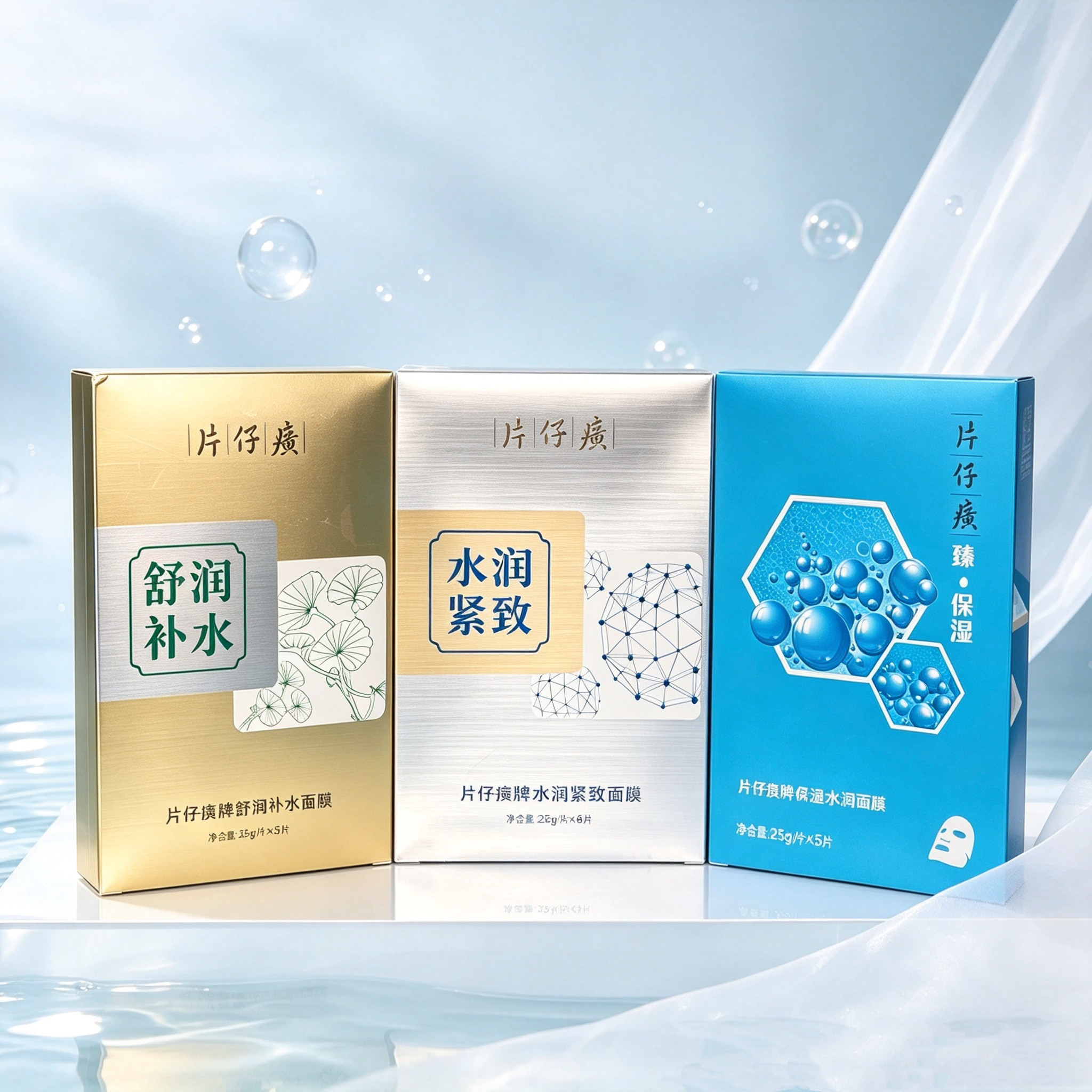 片仔癀面膜系列多款集合