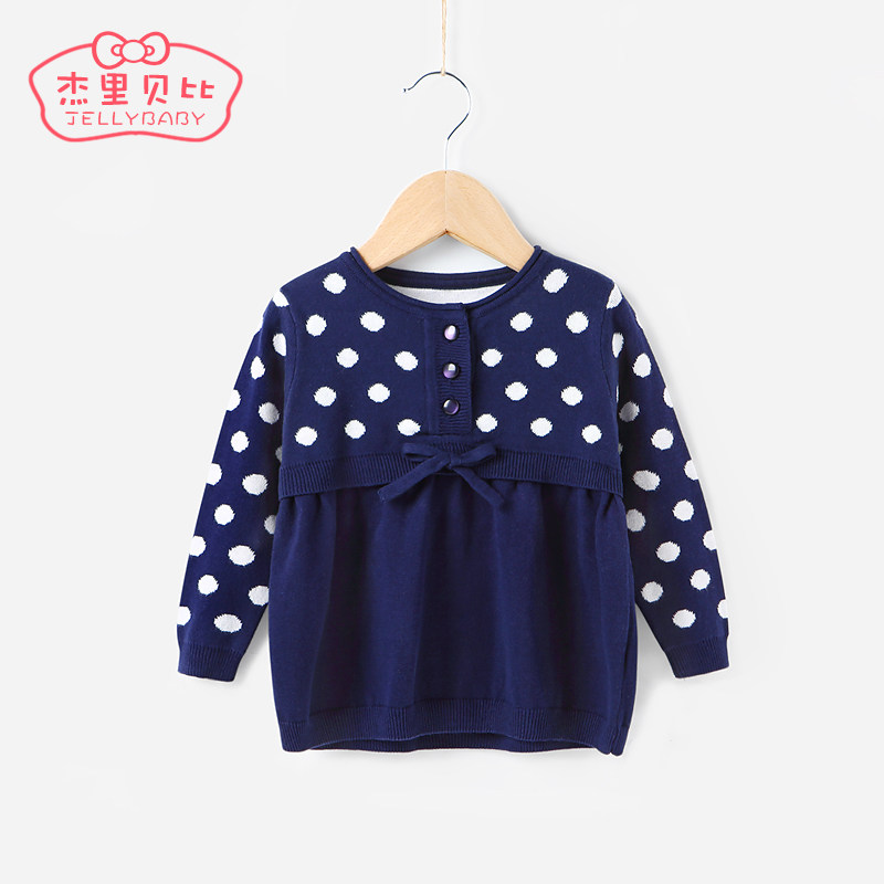 Pull fille JELLYBABY à manche longue - Ref 2103850 Image 3