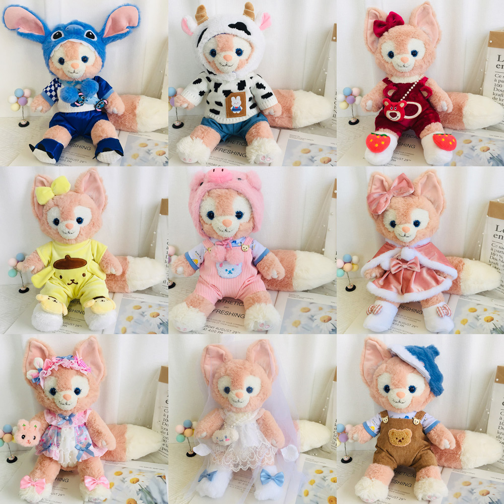 40cm贝儿网红史迪仔衣服裙子套装