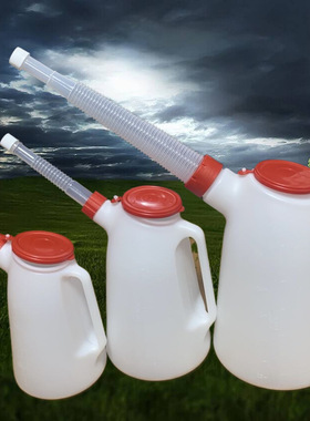 刻度机油壶长嘴塑料机油壶加油壶注油器车船用注油壶4S店机油壶