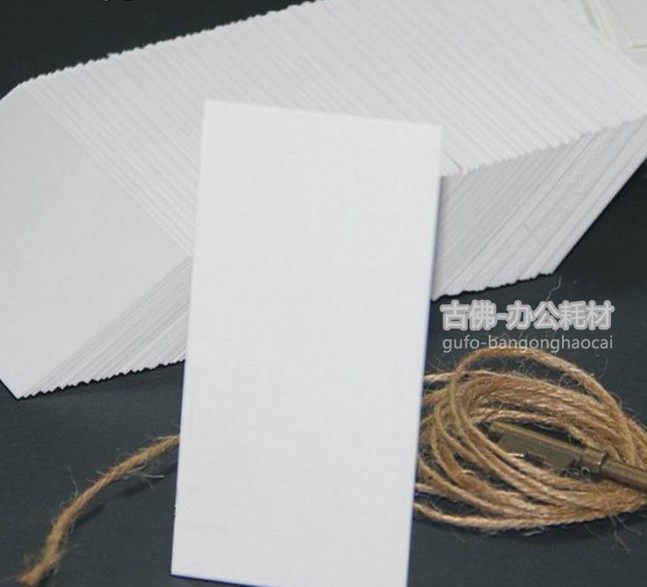 250克厚度 空白书签 白卡 吊牌 卡片DIY书签留言手绘卡片 麻绳,文具电教/文化用品/商务用品,书签,淘宝优惠券,粉丝福利购,淘宝优惠卷