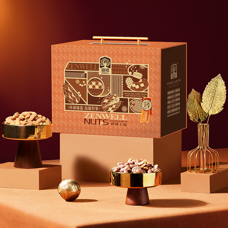 臻味高档坚果礼盒年货送礼