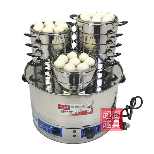 小笼包竹不锈钢蒸笼韩泰盛电蒸锅