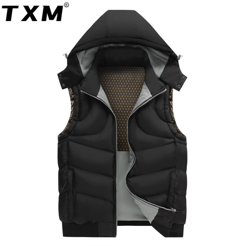 羽绒棉马甲男女秋冬加厚保暖背心