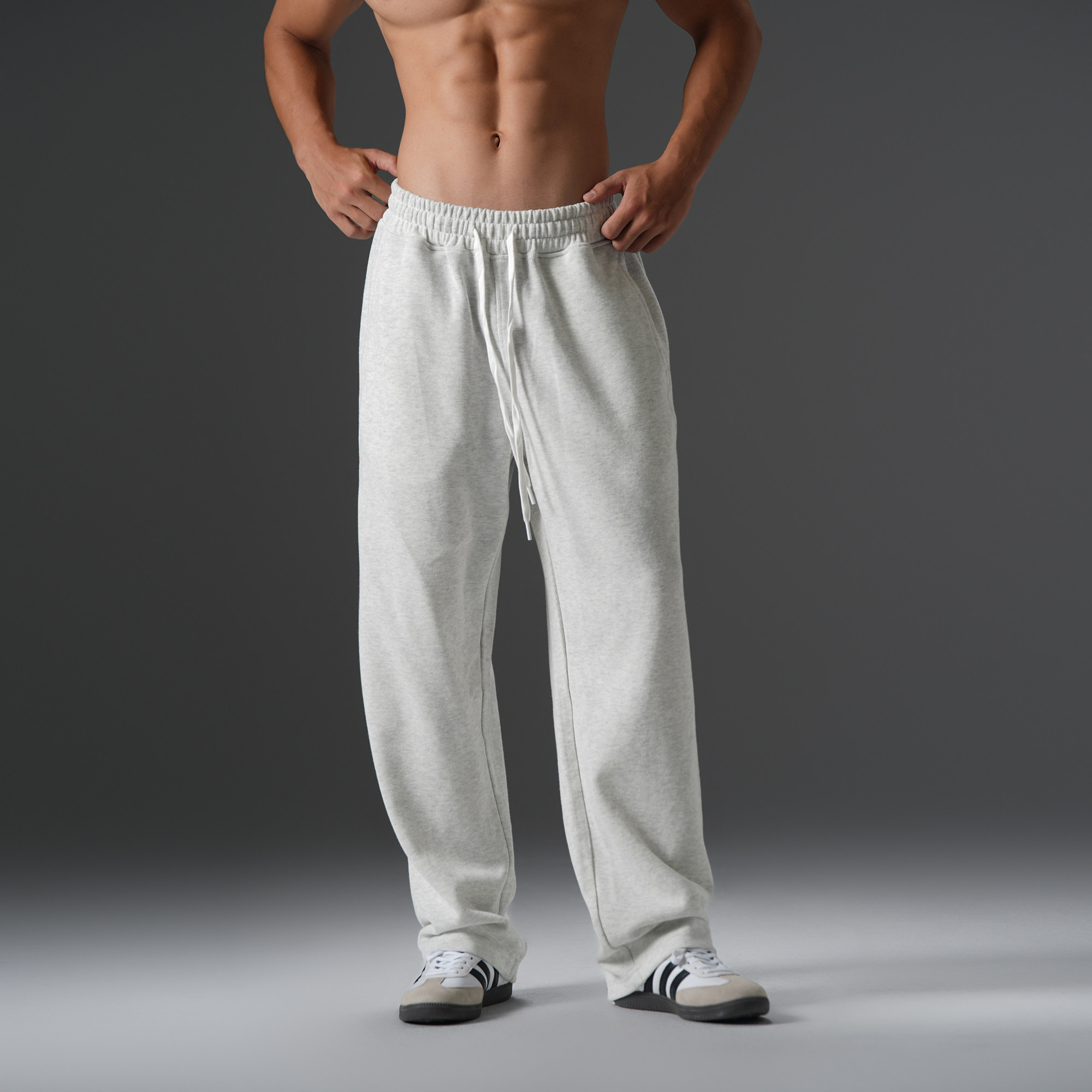 BD健美站360G磨毛美式重磅直筒休闲长裤男宽松灰色健身运动卫裤男,运动服/休闲服装,运动长裤,淘宝优惠券,粉丝福利购,淘宝优惠卷