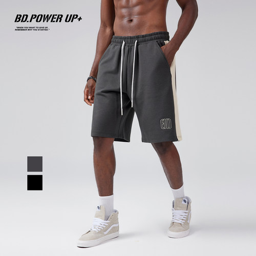 BD.POWERUP+纯棉短裤男