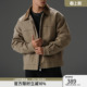 BD健美站夹棉加厚底特律夹克棉服男美式 简约复古巴恩风运动外套男