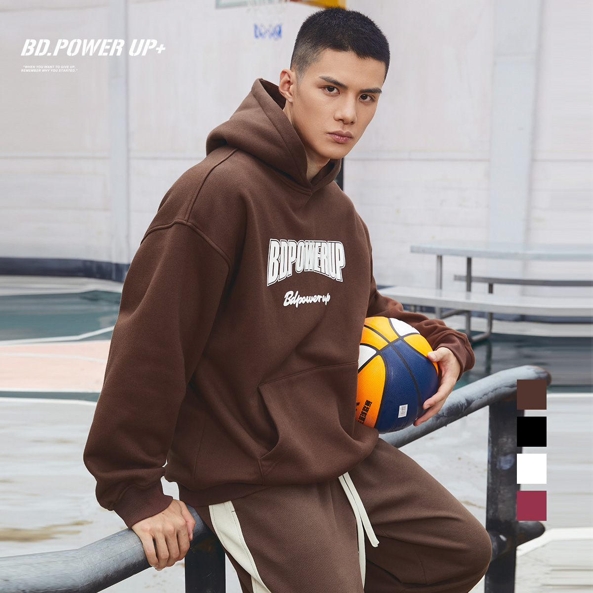 新款秋季连帽卫衣男加绒卫衣