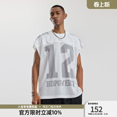 健身无袖 大码 t恤男宽松 美式 BD健美站网眼速干篮球运动背心夏季