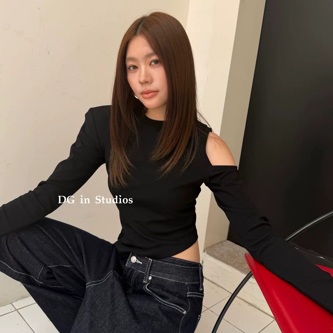 长袖T恤女2026秋显瘦内搭打底衫