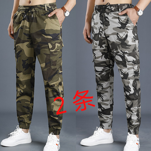 夏季春秋工装裤男劳保耐磨多口袋