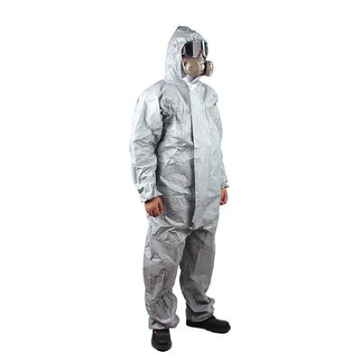 杜邦Tychem6000F级阻燃耐酸碱防护服化学防护服老型号TYCHEMF
