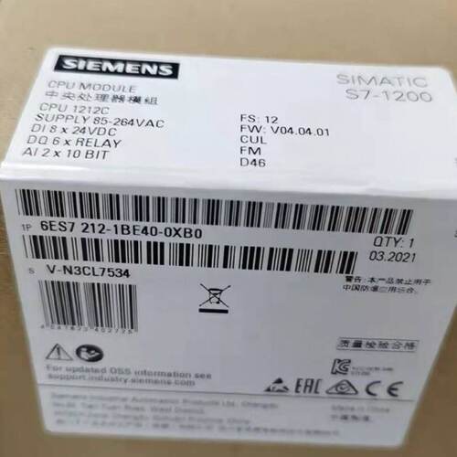 询》6ES72121BE400XB0模块6ES72121BE400XB0S71200CPU1212C