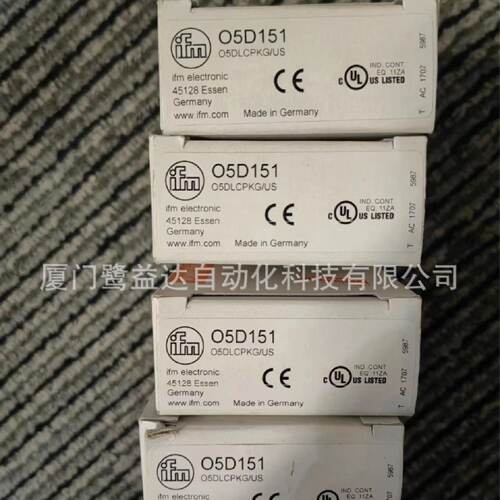 询》IFM易福门光电开关O5D151O3M960O3D303O1D100KG5065