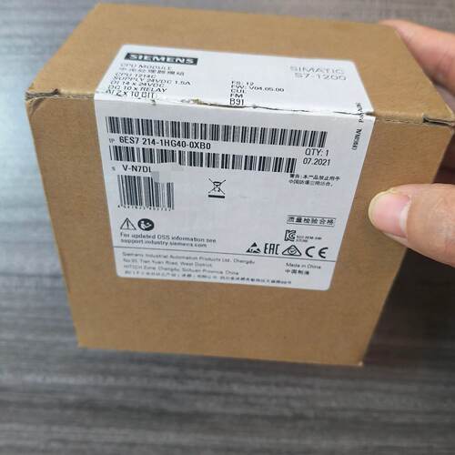 西门子6ES7 214-1HG40-0XB0，全新原装未开封--议价商品