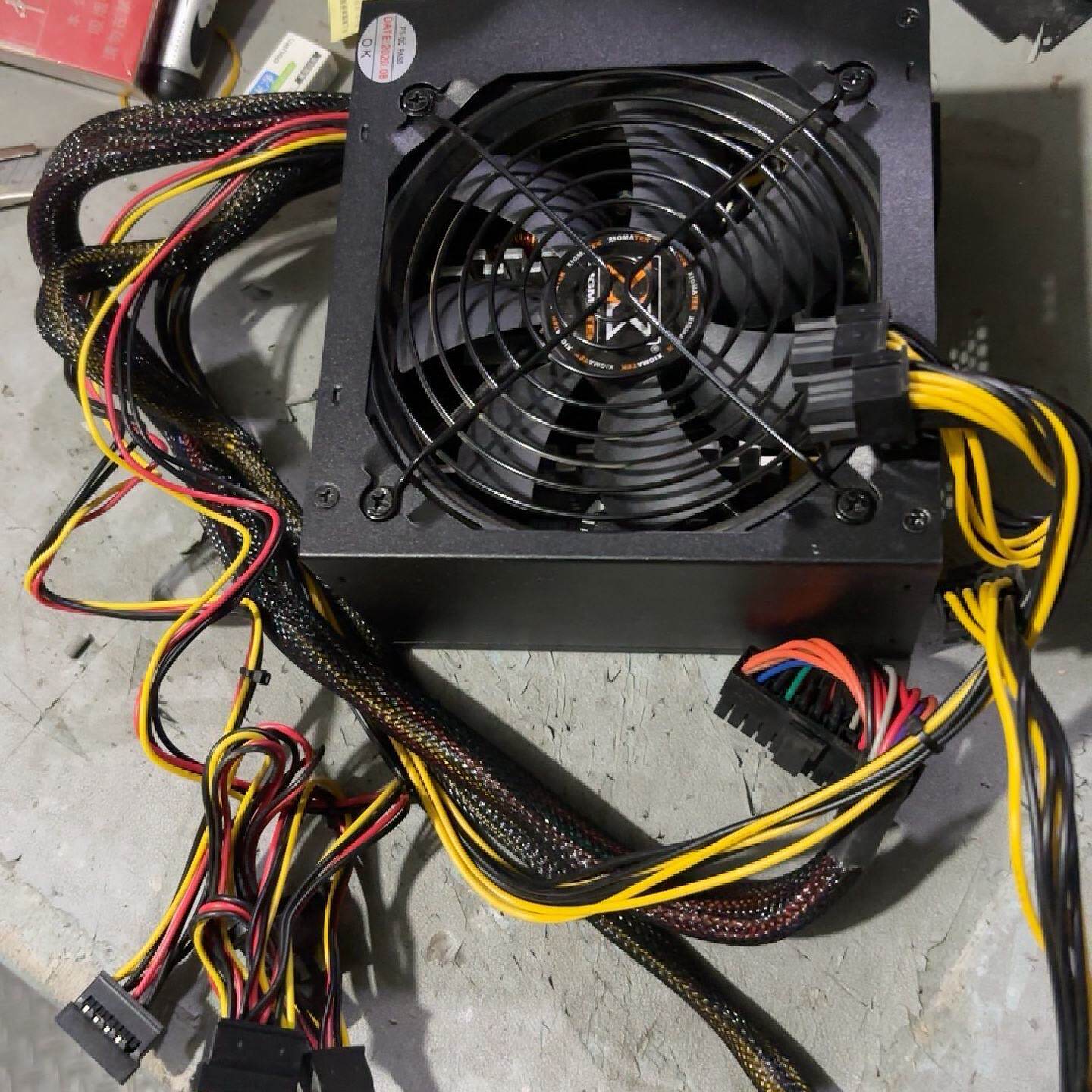 询价-富钧激光550额定500W台式机电源