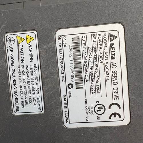 询-台达A2伺服驱动器型号ASDA20421LADS