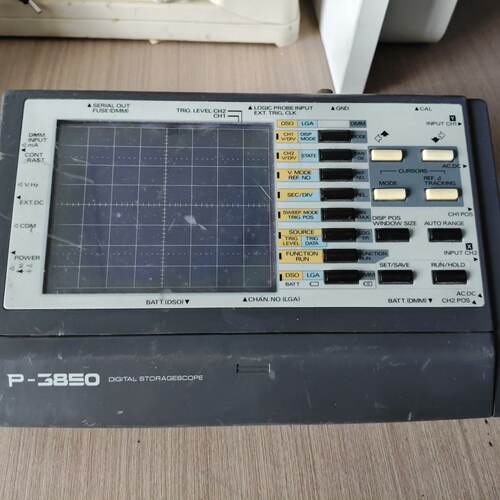 P3850数字存储示波器实物图片拍摄需要私聊价格议价议价及维修！