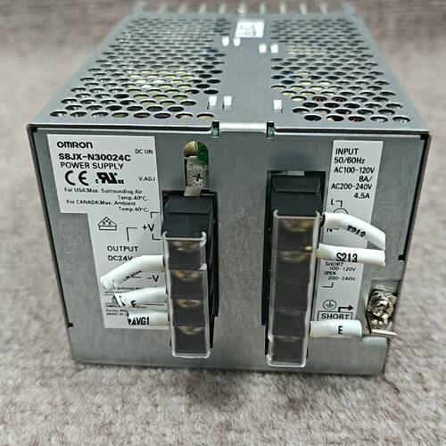 OMRON欧姆龙二手开关电源S8JXN30024C表面无划-议价