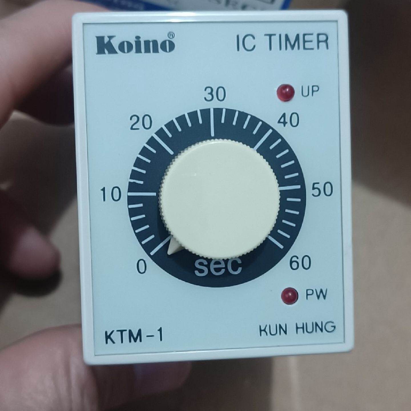 议价--全新KOINO建兴 时间继电器KTM-1，原装正品韩国生产，