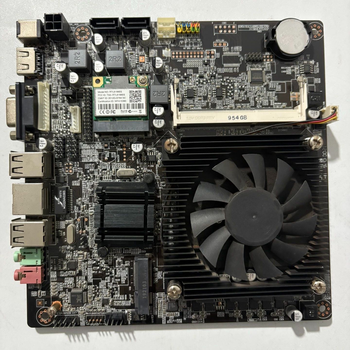 hm65主板cpu风扇一体机主板套装-议价图片