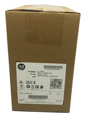 议价25B-E3P0N104变频器罗克韦尔Allen-Bradley全新现货25BE3P0N1