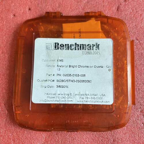 (议)Benchmark掩膜板型号095050103008