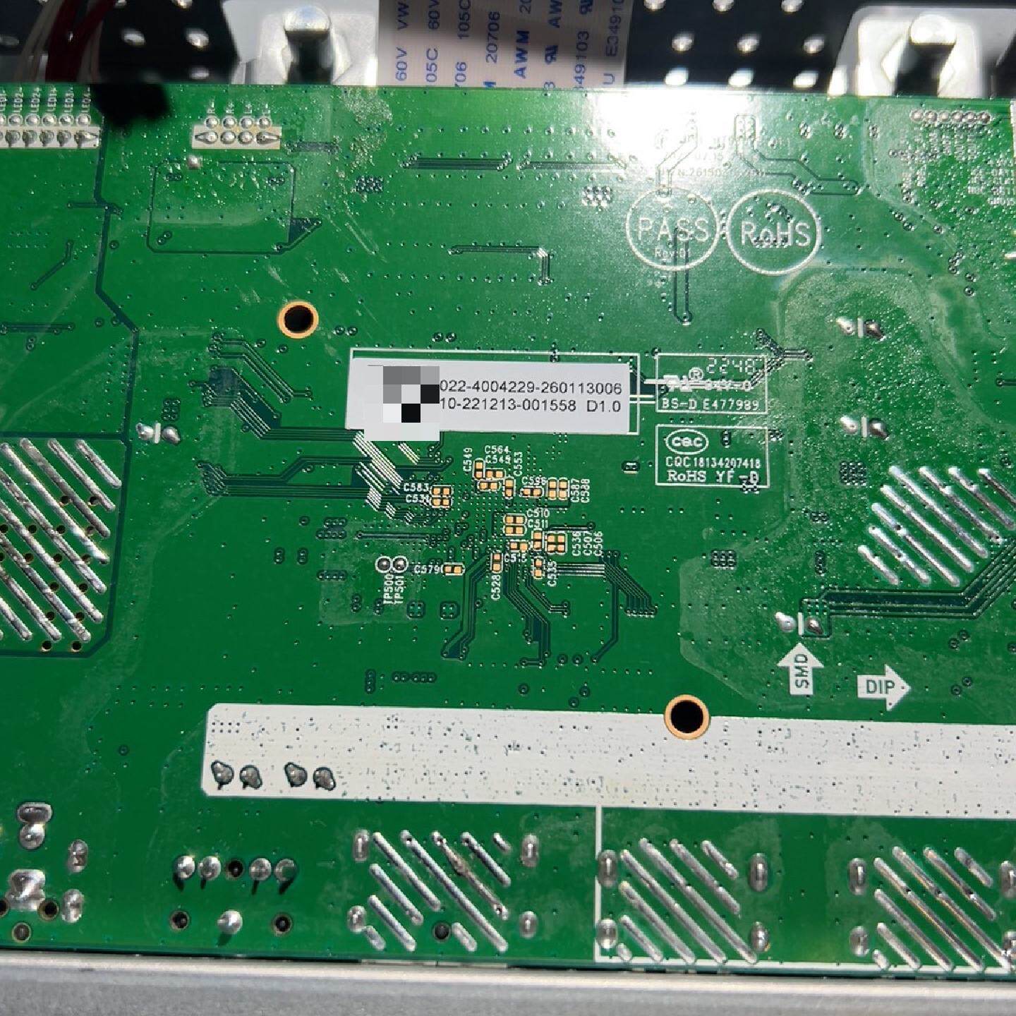 HKC34寸曲屏显示器主板一套屏幕碎了--议价商品