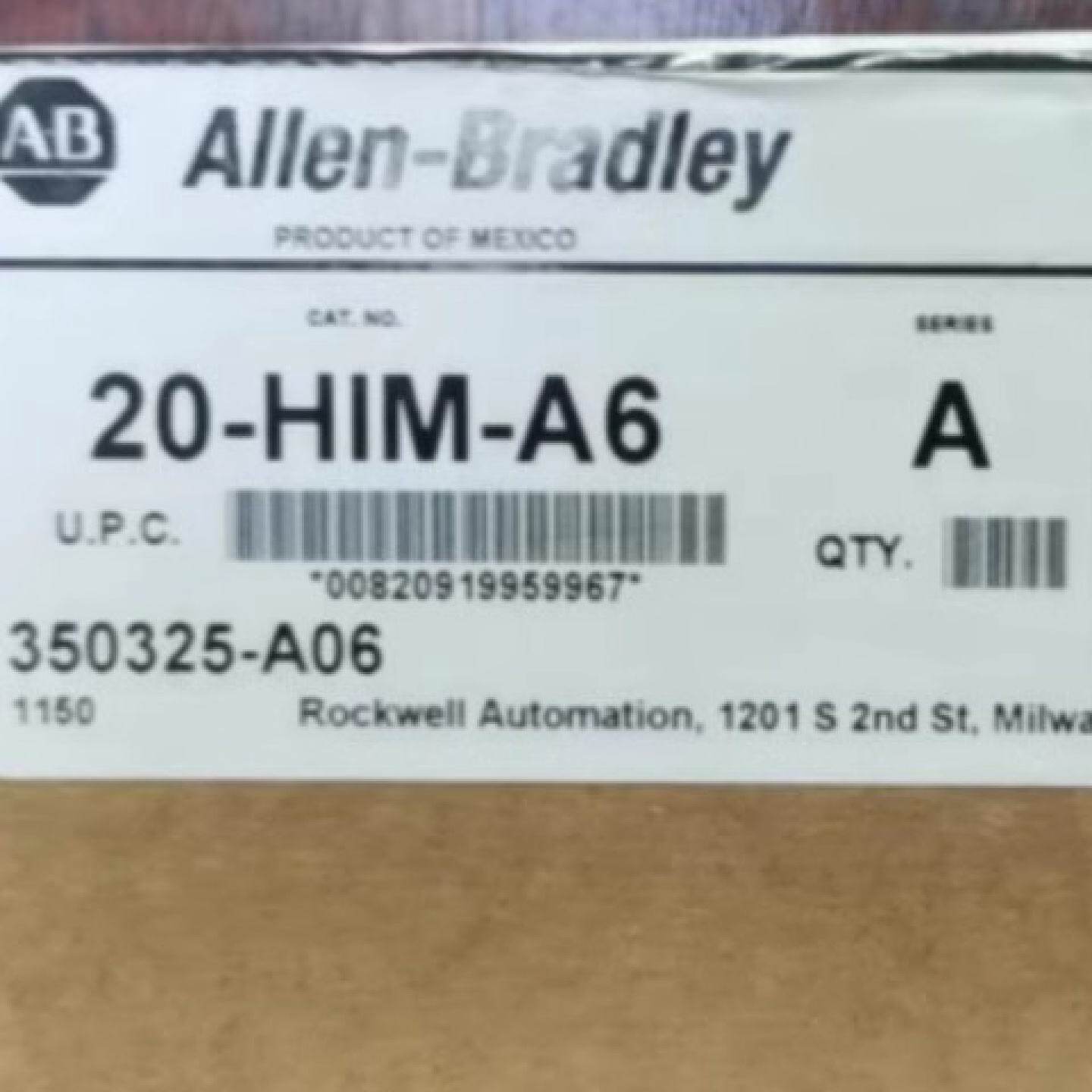 议价20-HIM-A6  全新原装正品  AB 罗克韦尔 20HIMA6