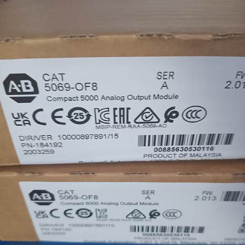 议价5069-OF8 罗克韦尔AB Logix 5000 系列模拟量 I/O 模块 议价